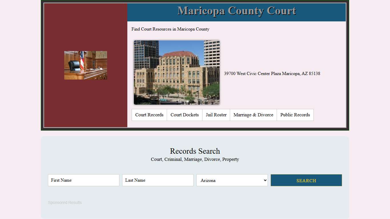 Maricopa County Court | Records Search